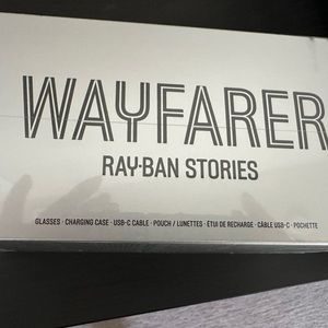 Brand new (still in original packaging), Ray-Ban Stories Wayfarer L